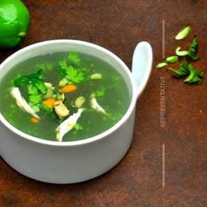 Kaffir Lime Coriander Soup