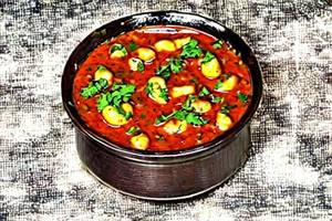 Mushroom Baby Corn Kadai