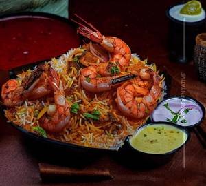 Prawns Tawa Biryani