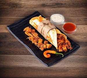 Spicy Chicken Shawarma In Khubus