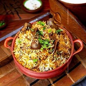 Mushroom Biriyani
