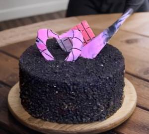 Chocolate brownie cream cake [500gm]