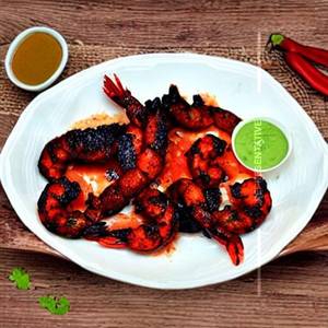 Prawn Peri Peri Bbq Seafood