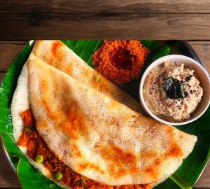 Ghee podi onion masala dosa