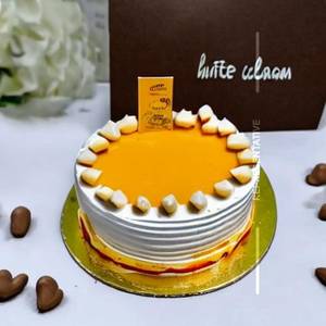 Mango White Choclate Pot