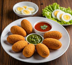 Crispy Egg Momo 08-Pieces