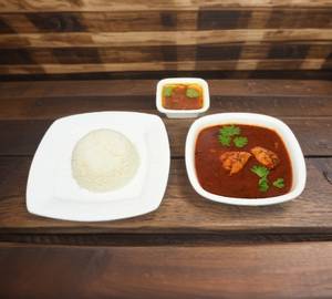 Meen kolambu sapadu (Serve 1 Person)