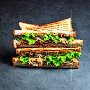 Mushroom sandwich