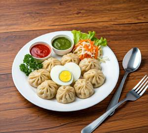 Steamed Egg Momo 08-Pieces
