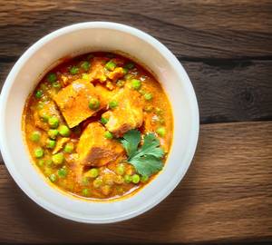 Matar paneer  [ 1 plate ]