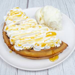 Honey Cream Waffle