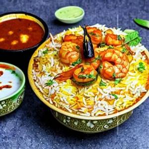 Prawns Biryani