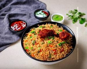 Chicken Triple Schezwan Fried Rice