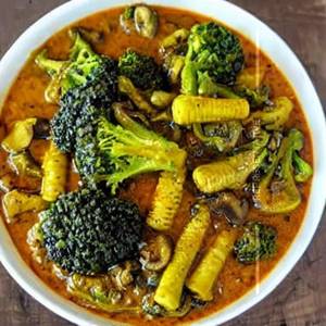 Baby Corn Broccoli Mushroom