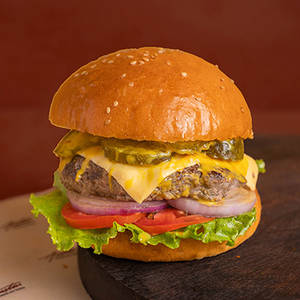 Classic American Cheese Burger