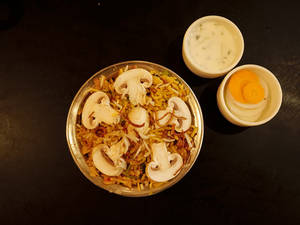 Mushroom Biryani