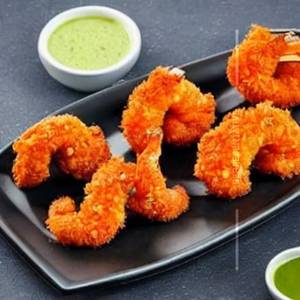 Crispy prawns