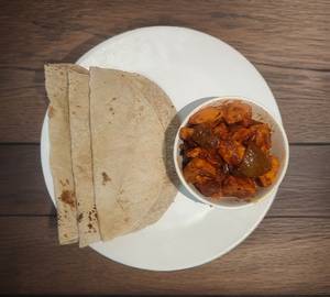 3 Chapati + Chilli Chicken Dry