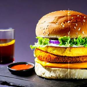 Paneer burger