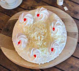 White Forest Cake