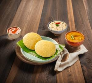 Ghee idli [2 pieces]