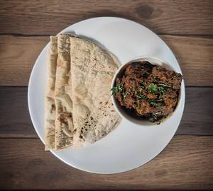 3 Phulka + Chicken Chukka Dry
