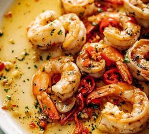 Butter Garlic Prawns