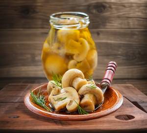 Steamed Mushroom for Diet