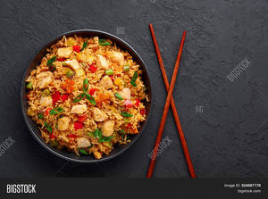 Schzewan Chicken Fried Rice