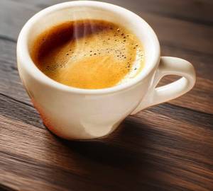 Chocolate shake with ice cream