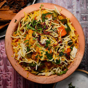 Dum Vegetable Biryani