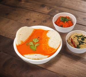 Sambar idli -2 piece