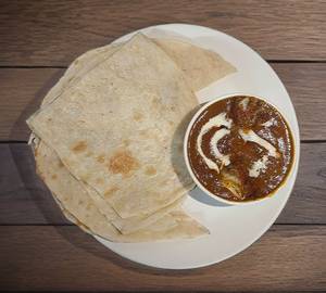2 Butter Naan + Butter Chicken Masala (250Ml)