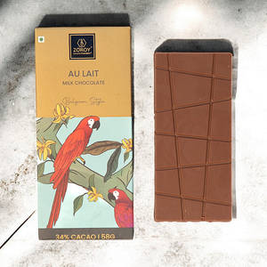 Belgian Style Pure Milk Chocolate Bar 58 Gms