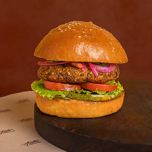 Falafel & Pumpkin Burger