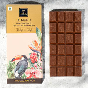 Belgian Style 100 Gm Almond Bar