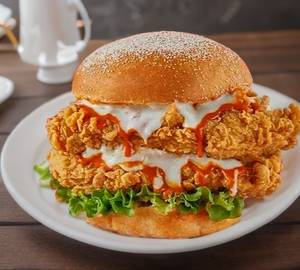 Chicken zinger burger