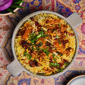 Aloo Chole Biryani