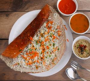 Paneer sada dosa