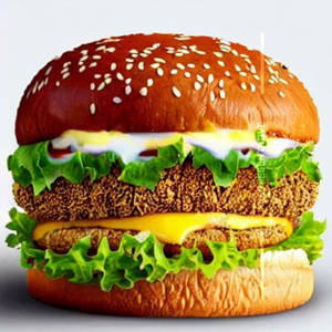 Egg Chicken Cheese Burger