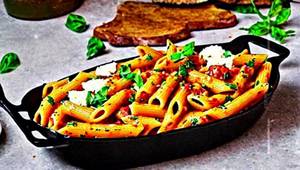 Penne arrabiata pasta
