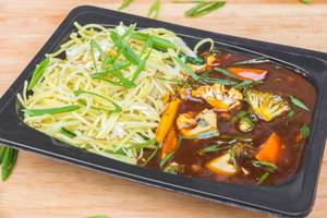 Noodles With Hot Garlic Sauce