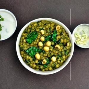 Mushroom & Spinach Khichadi