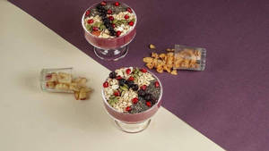 Blue Berry Smoothie Bowl