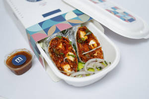 New Chilli Paneer Roomali Roll