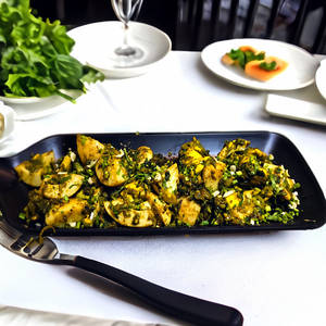 Boiled Lasan Tadka