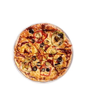 Three Chilli And Pepper Pizza