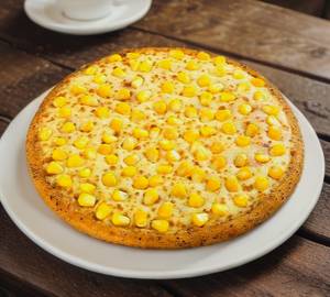 Cheese corn pizza