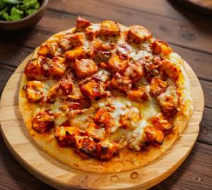 Tandoori paneer pizza