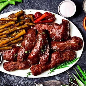 Beef Tongue Roast Plate